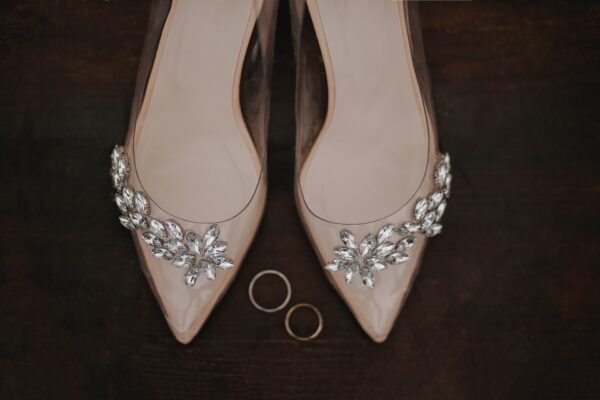 Beautiful pair of high heel stilettos