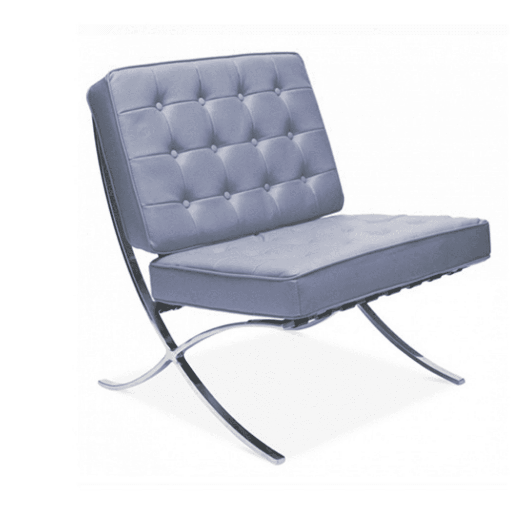 Barcelona Chair- Grey